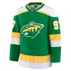 Män Ishockey Minnesota Wild tröja Fanatics Premium Kirill Kaprizov 2024-25 Grön Tredje